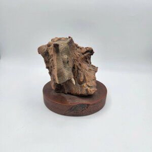Vintage Rick Cain Elephant Sculpture Limited Edition 1428/2000 1990